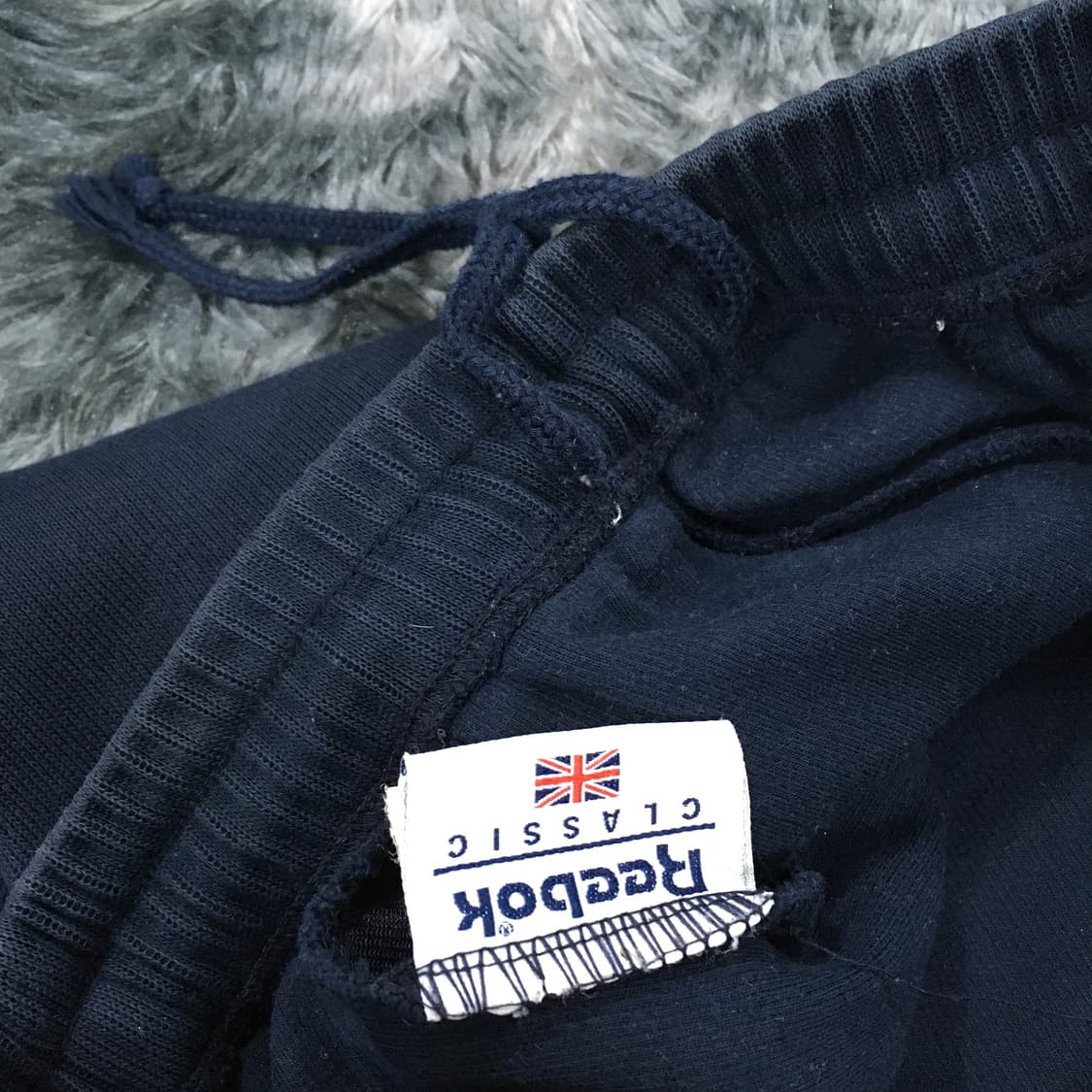 투티/0315 리복 클래식 트레이닝 팬츠 네이비 롱 기장 시보리 상품이미지2