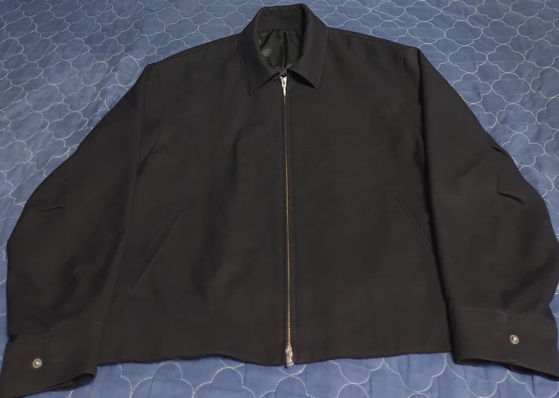 드로우핏 울혼방 포멀 봄버자켓 블랙 (XL) 상품이미지1