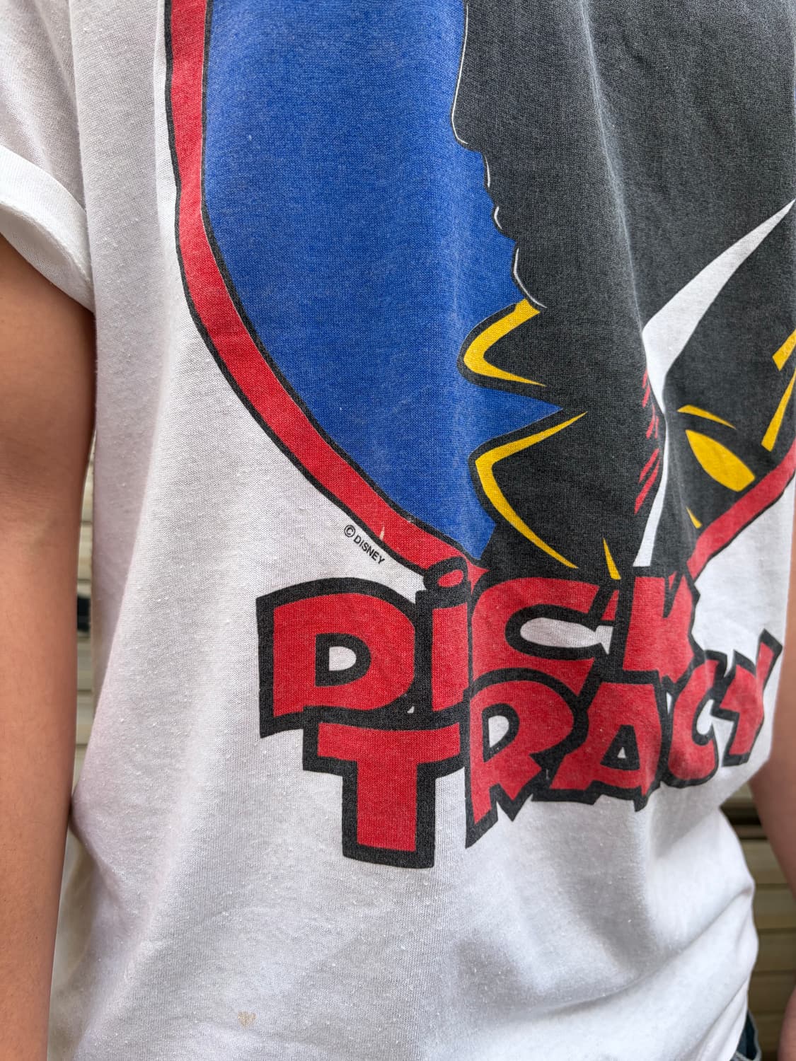 90’s Dick Tracy movie promo print T-sh 상품이미지6