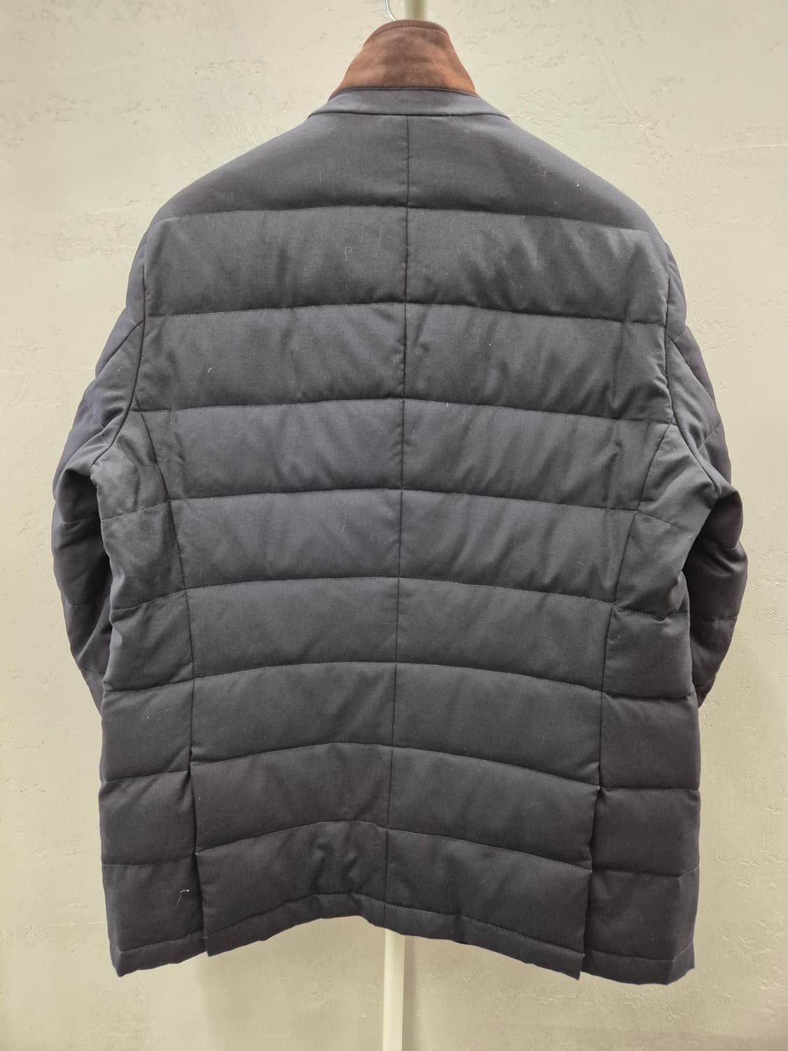 플로 랄프로렌 고트 스킨 배색 패딩 자켓 L 상품이미지3