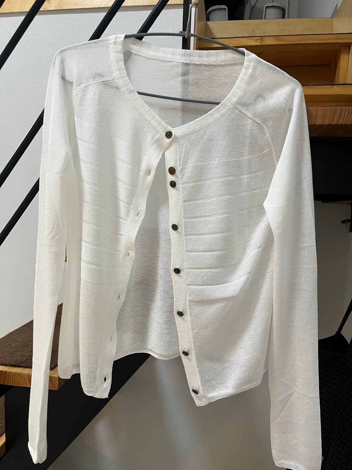 울리카상투스 sheer cardigan 상품이미지3