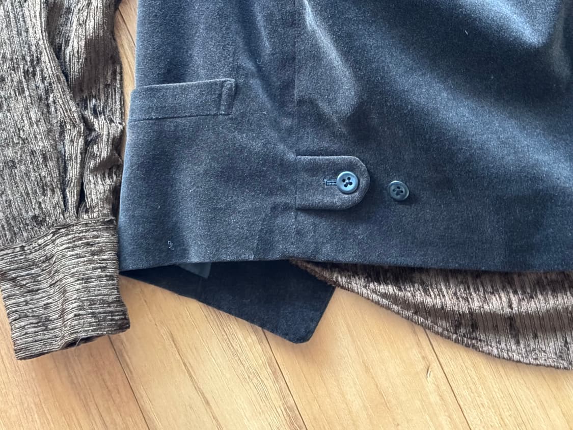 프레피룩 코디셋 ( 셔츠 베스트 치마 아우터 자켓 넥타이 ) 빈티지 상품이미지3