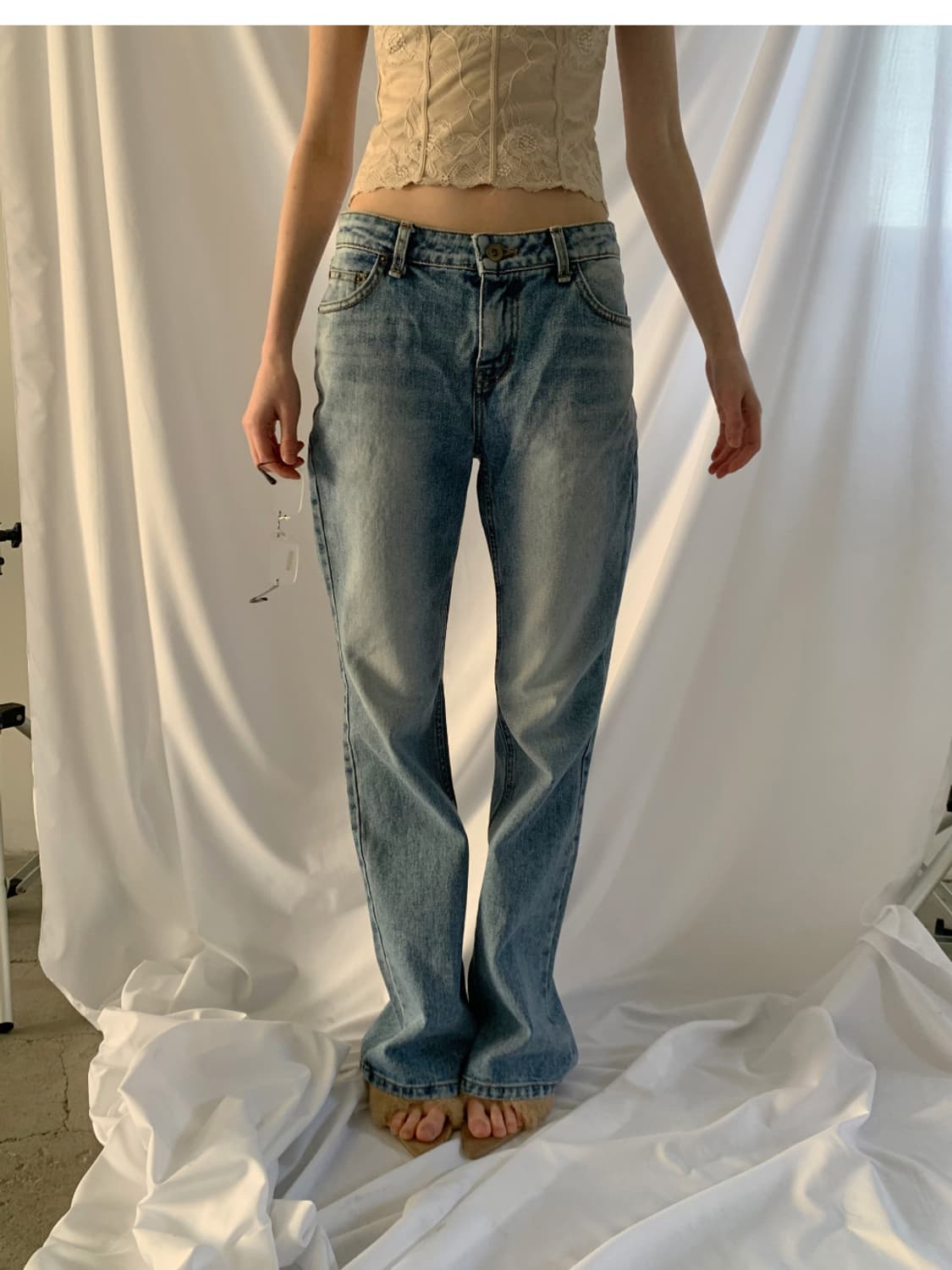 빈티지로우데님 미착용 새제품 상품이미지1