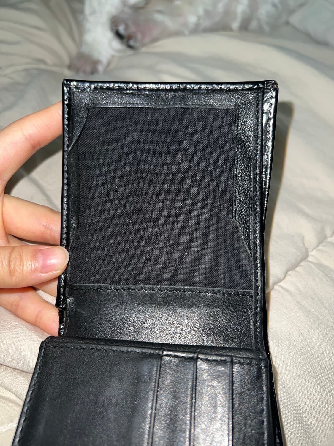 비비안 웨스트우드 음각 반지갑 빈티지 상품이미지3