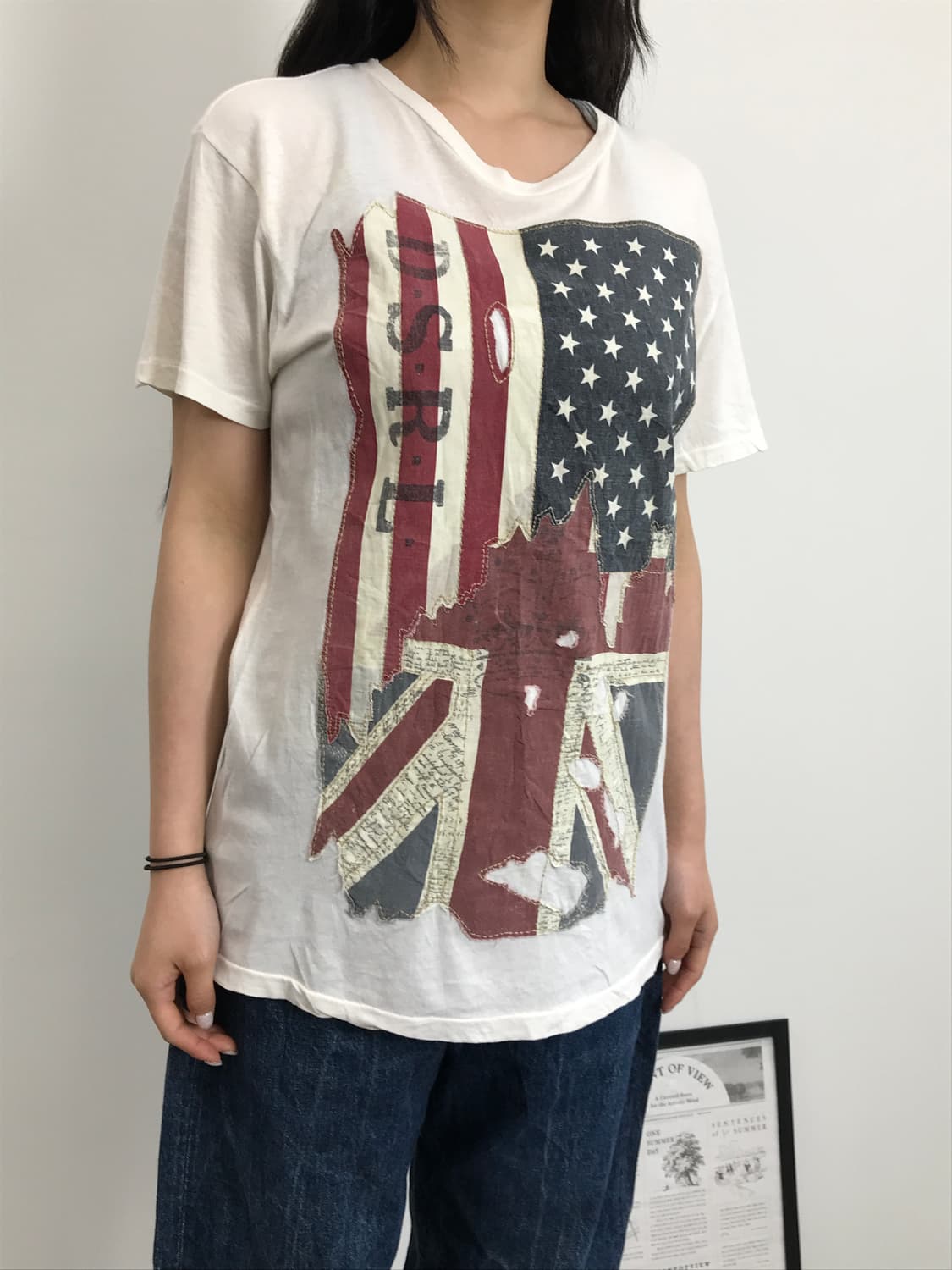 Denim & Supply RL Flag Graphic T-Shirt 상품이미지2