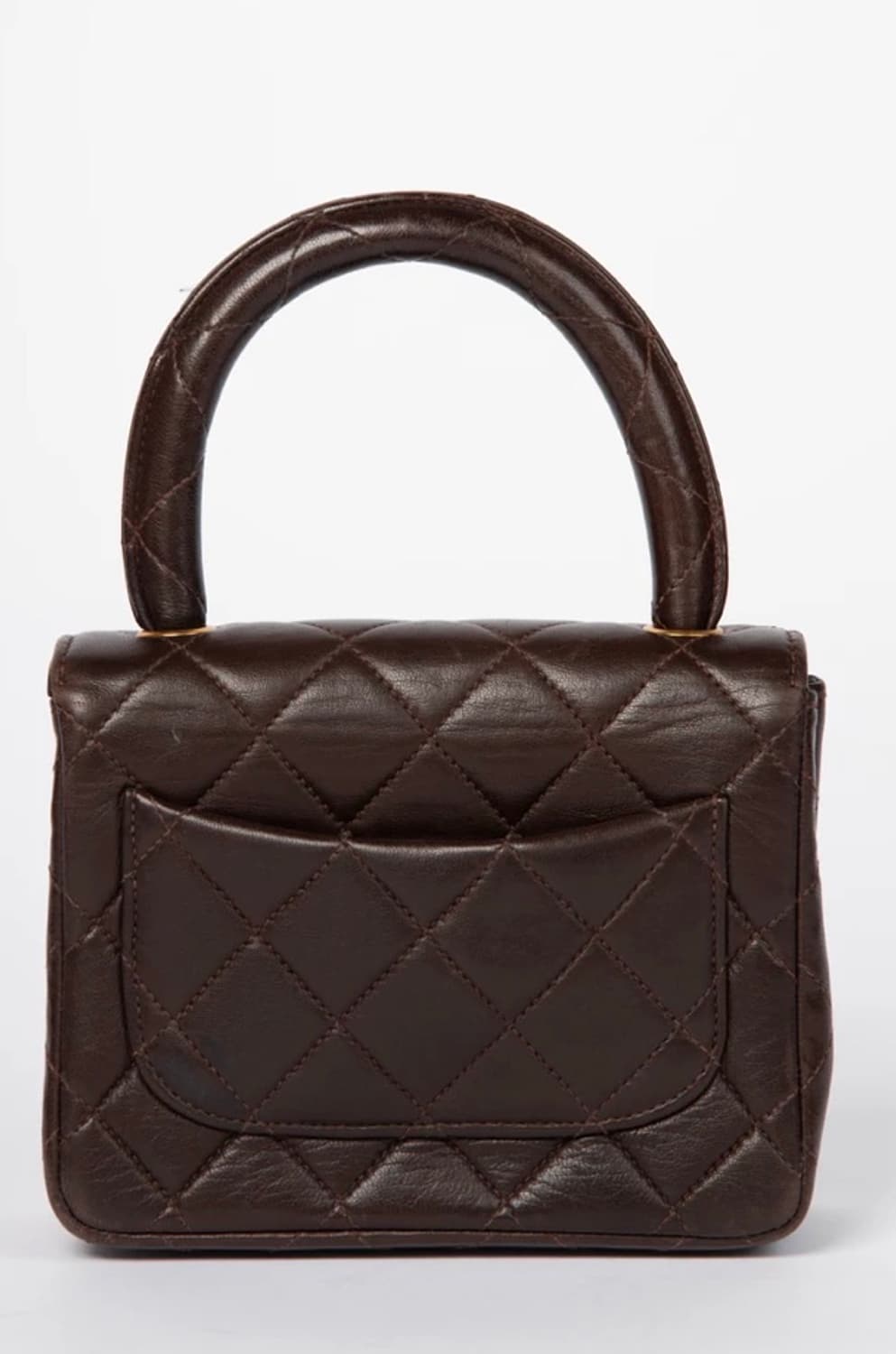 희귀) 1994샤넬 클래식 미니 탑핸들백 정품 상품이미지4