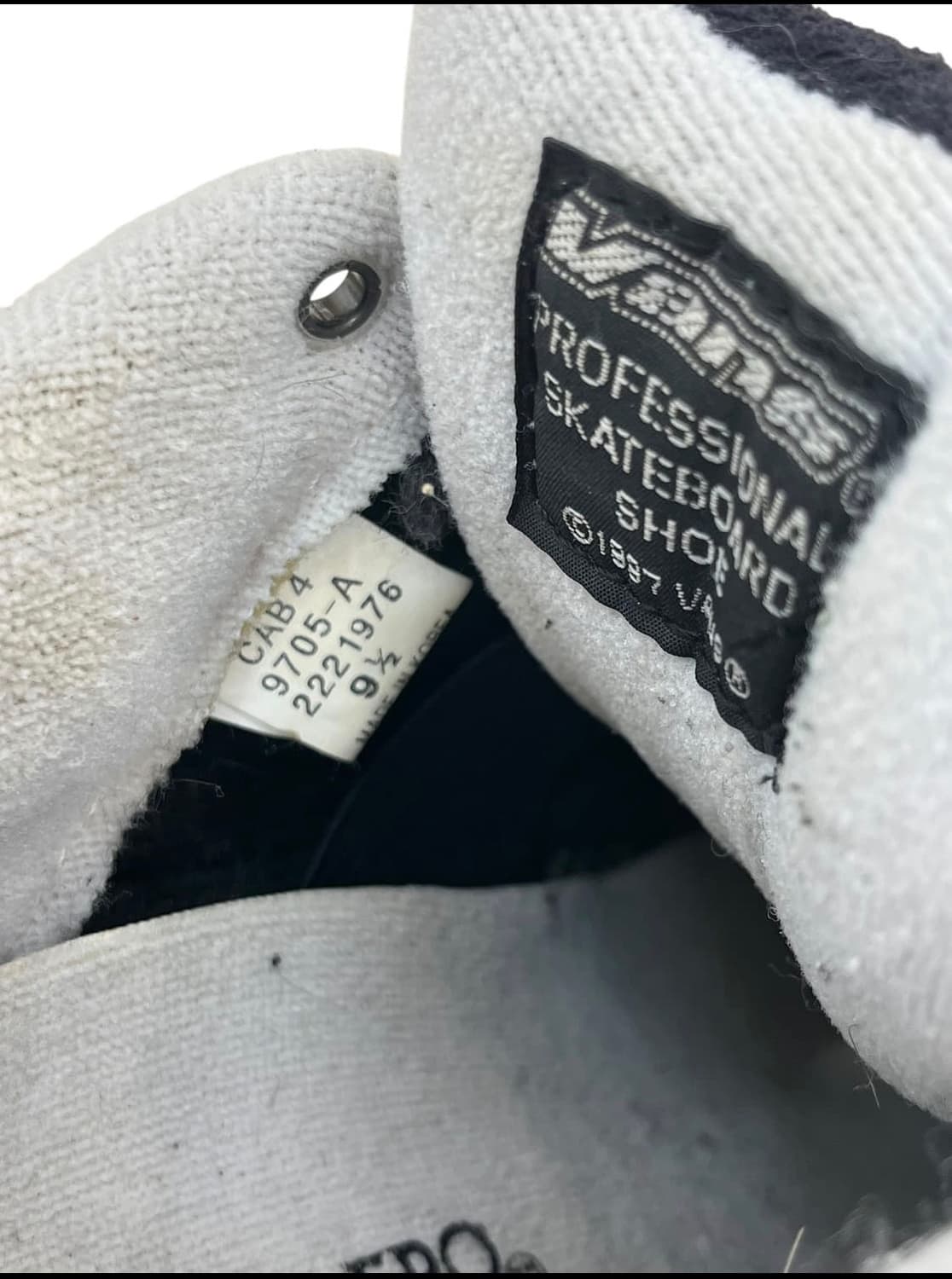 90's 반스 x 까발레로 보드화 상품이미지7