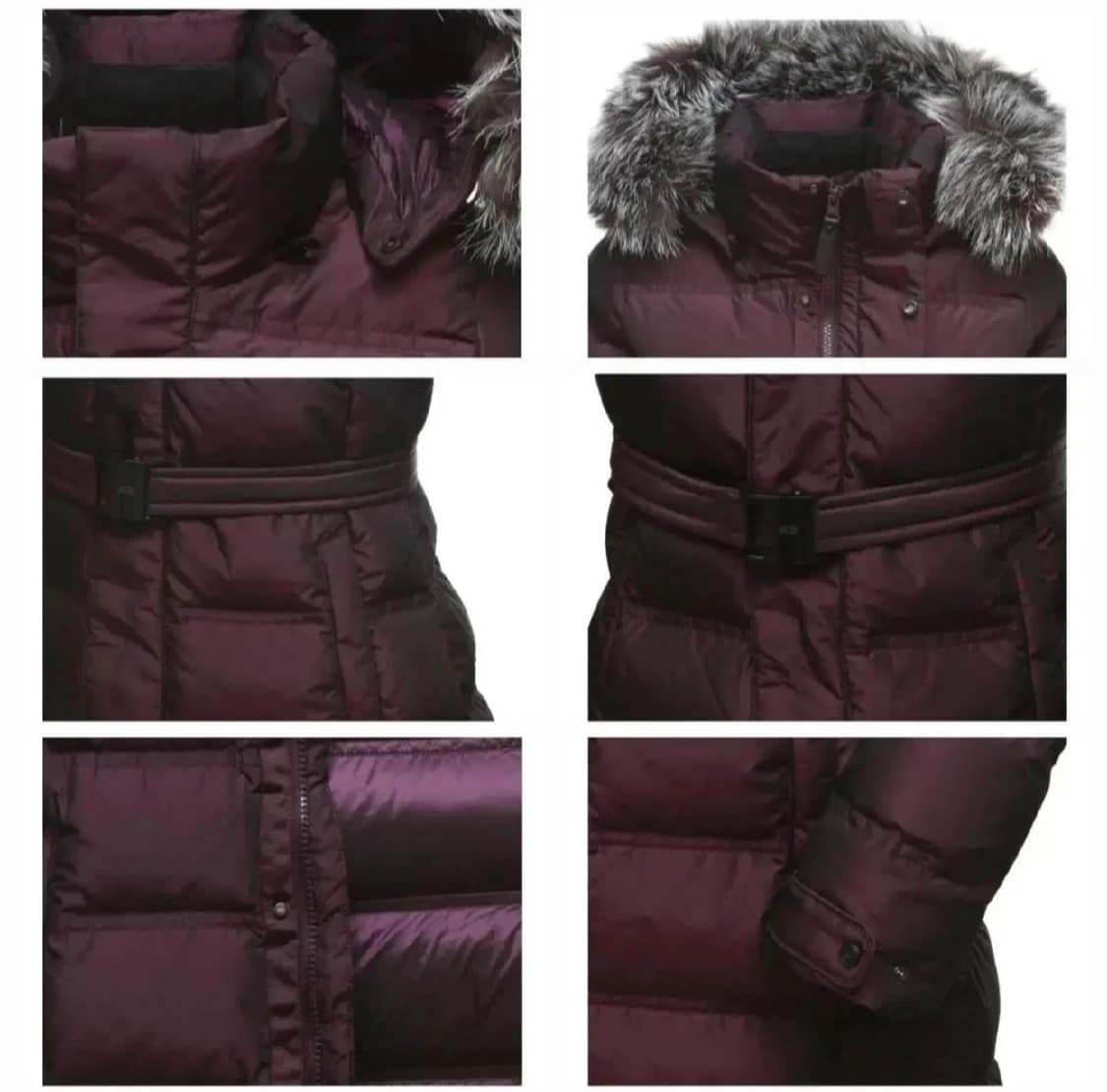 [새제품] K2패딩 레아 여성패딩 롱기장 구스다운 벨트포함 플럼(90) 상품이미지3