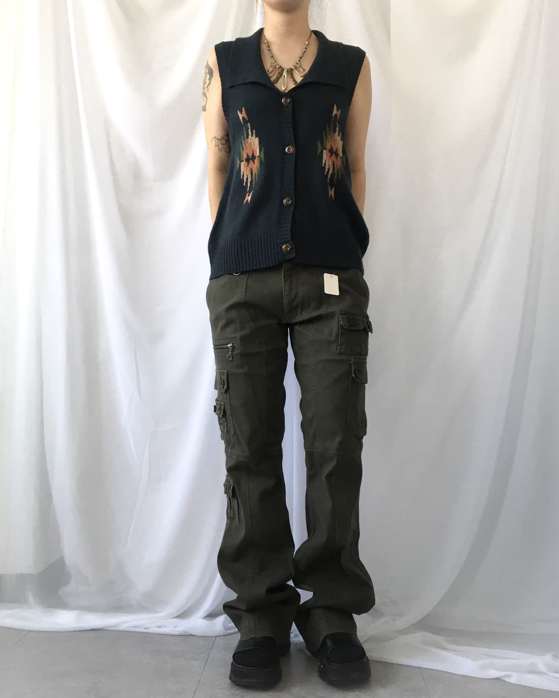 Multi pocket cago pants 상품이미지5
