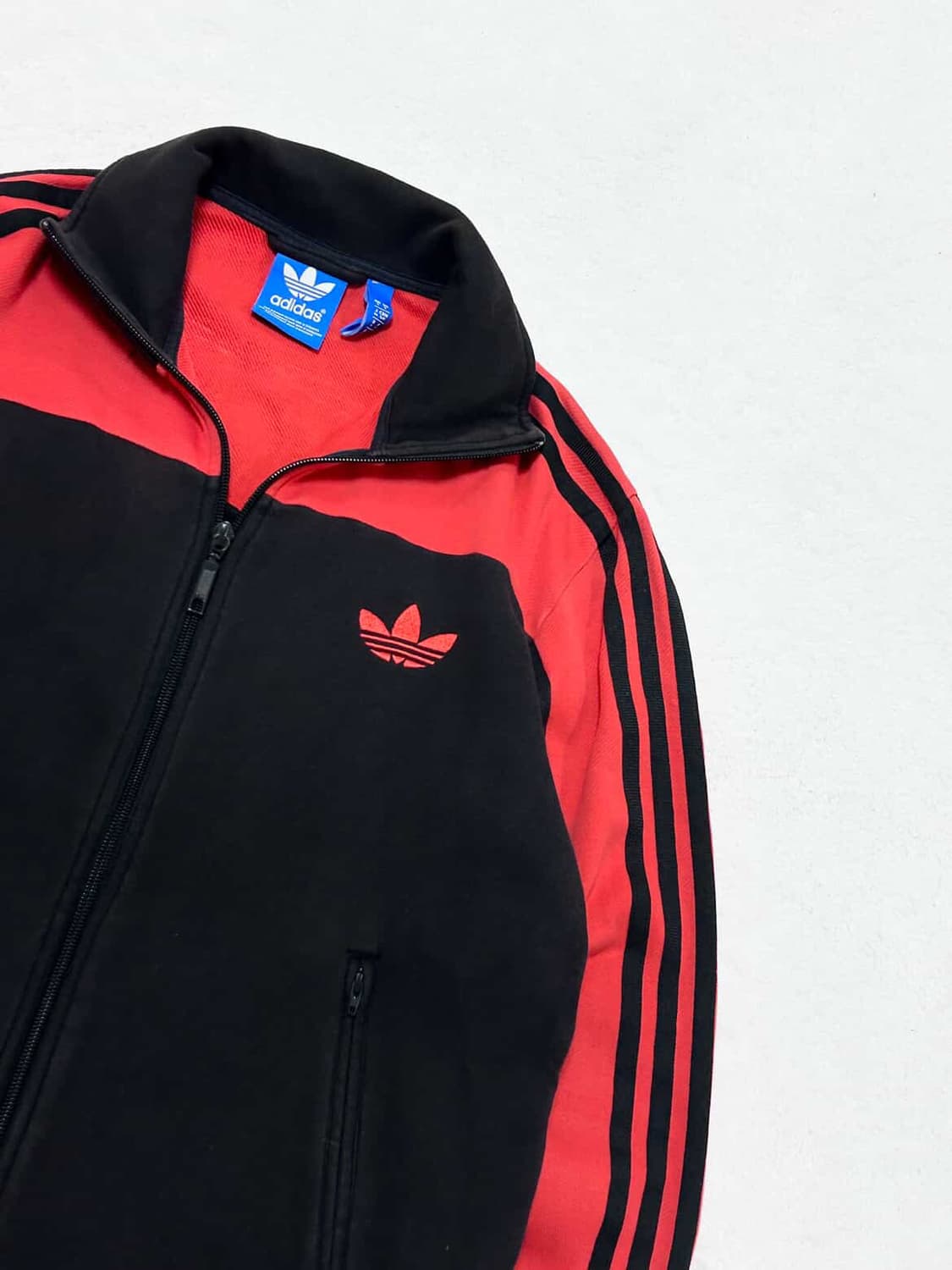 아디다스 빅로고 배색 삼선 코튼져지 상품이미지6