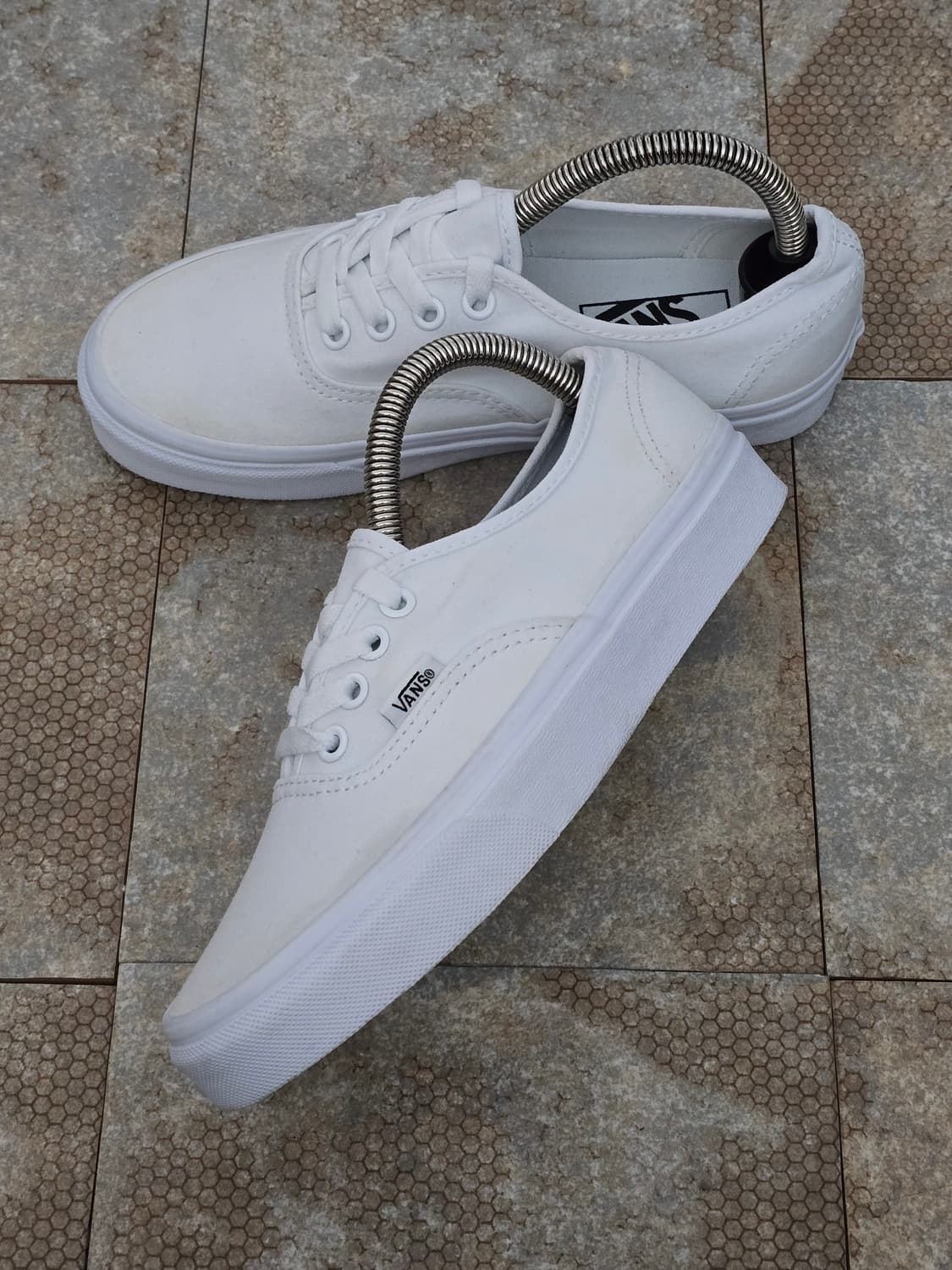 (225)반스 어센틱 화이트 상품이미지3