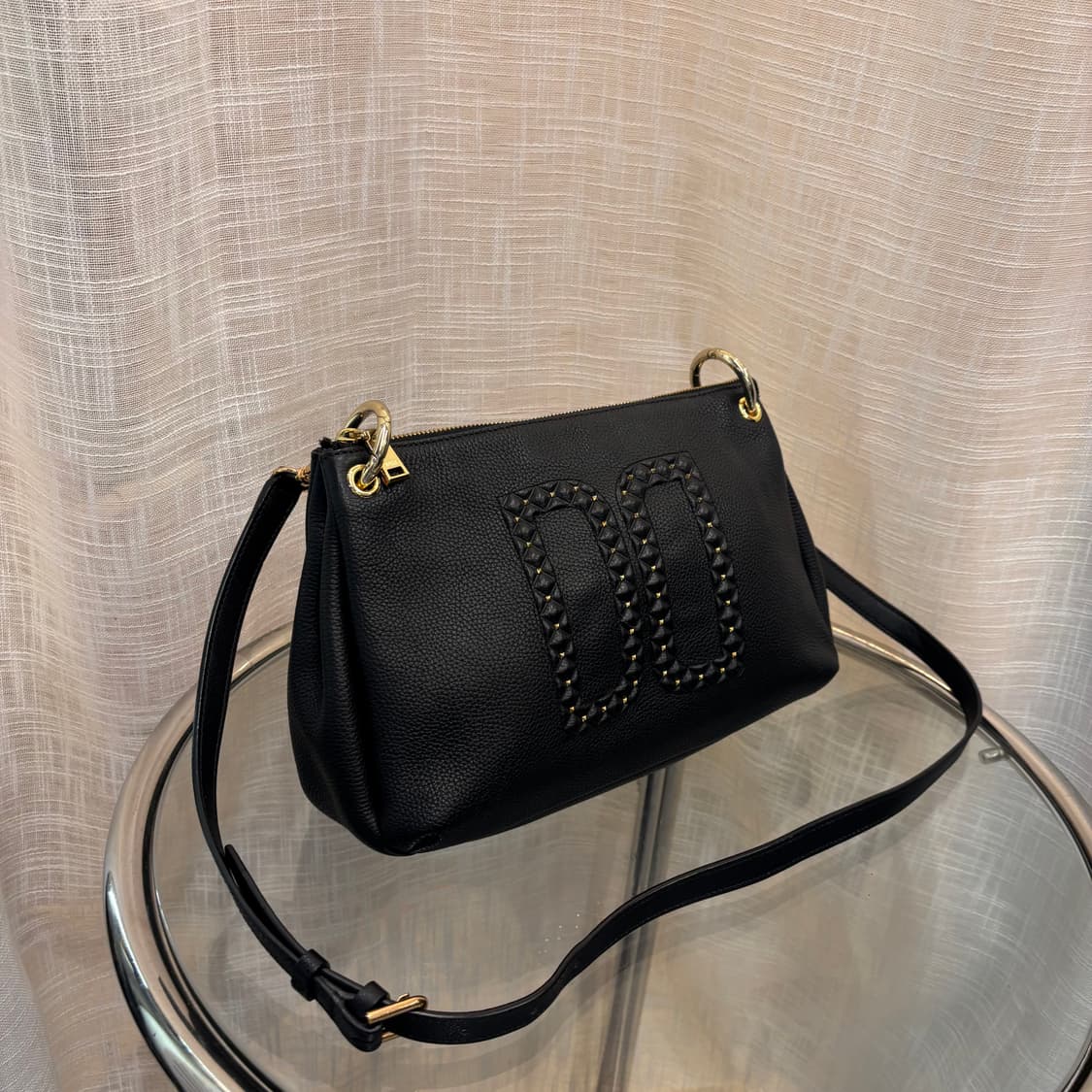 정품 닥스 소가죽 DD 크로스백     상품이미지3