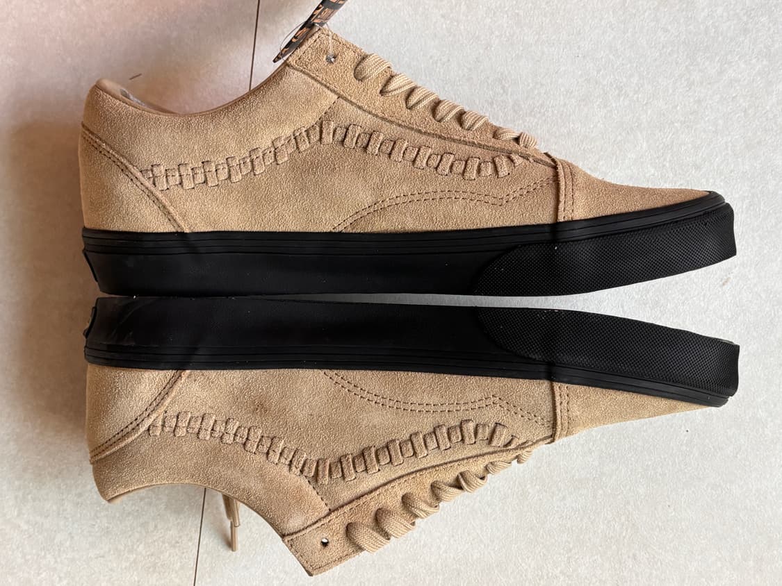 반스 올드스쿨 스티치 브라운 스웨이드 Voodoo Style 상품이미지3