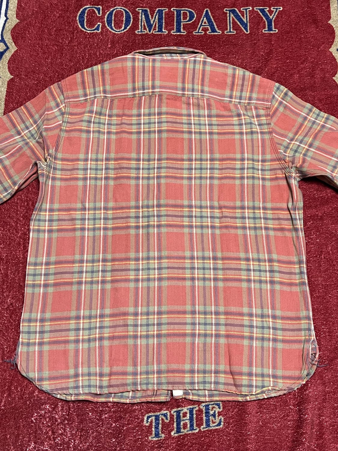 더블알엘(RRL) 플래드 트윌 워크셔츠 상품이미지3