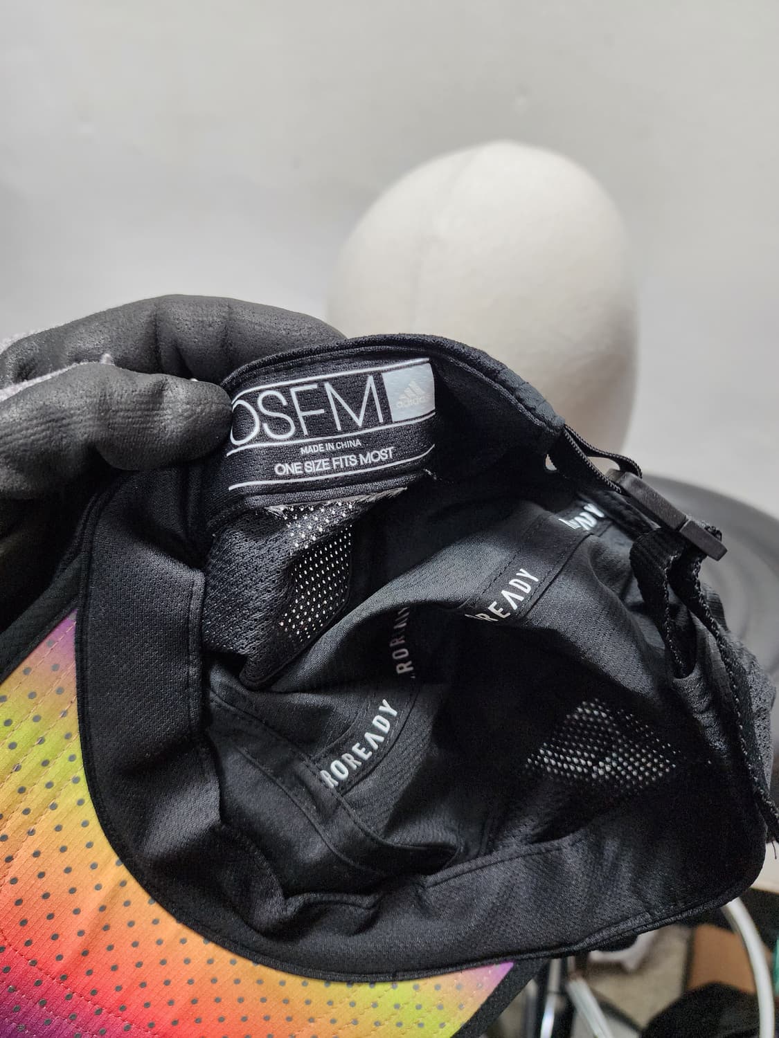 아디다스 OSFM 블랙 볼캡 상품이미지4