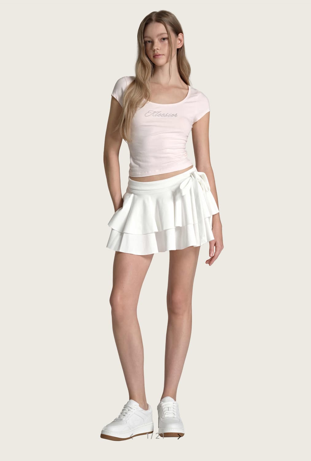 클리시어 glossy gem round top, Pink 상품이미지2