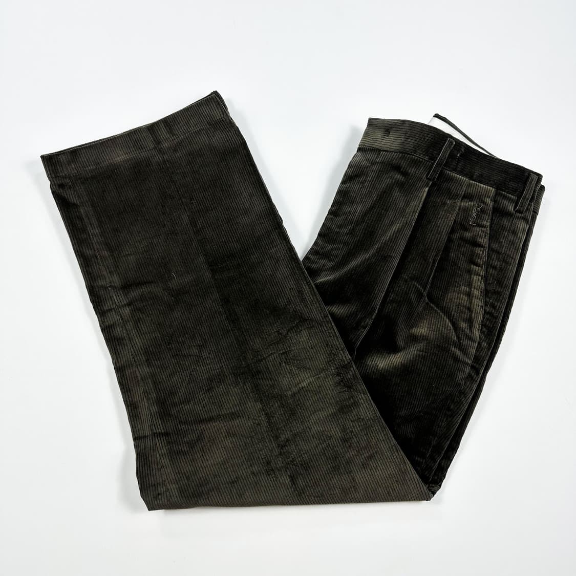 36 YSL 입생로랑 아카이브 와이드핏 코듀로이 팬츠 상품이미지1