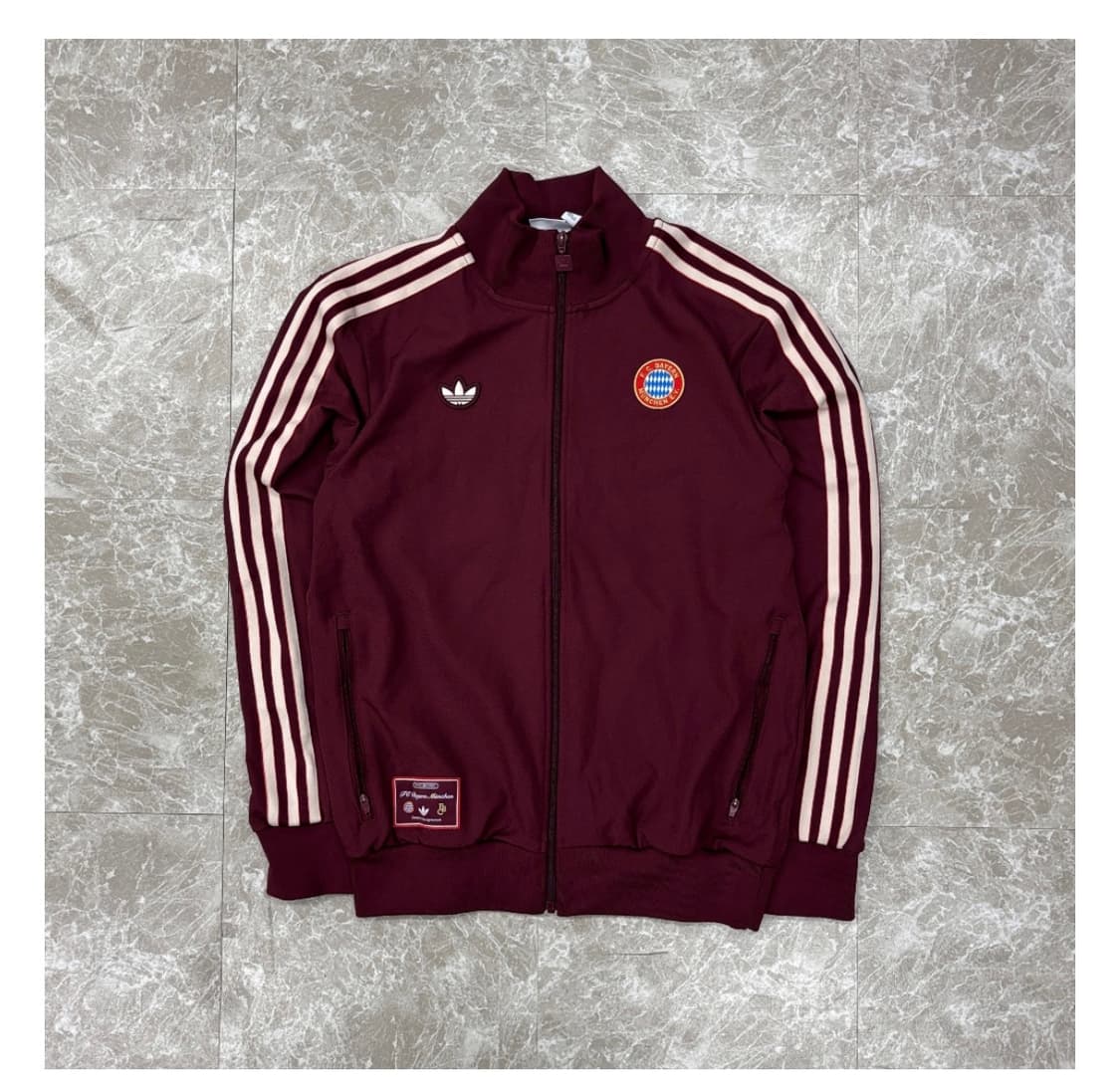 아디다스 신형 뮌헨 유니폼 버건디 대장급 트랙탑 희귀져지 상품이미지1