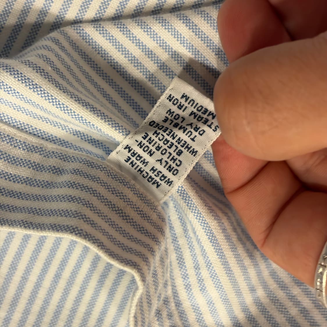 [2XL] 폴로랄프로렌 클래식핏 스트라이프 셔츠 D985 상품이미지6