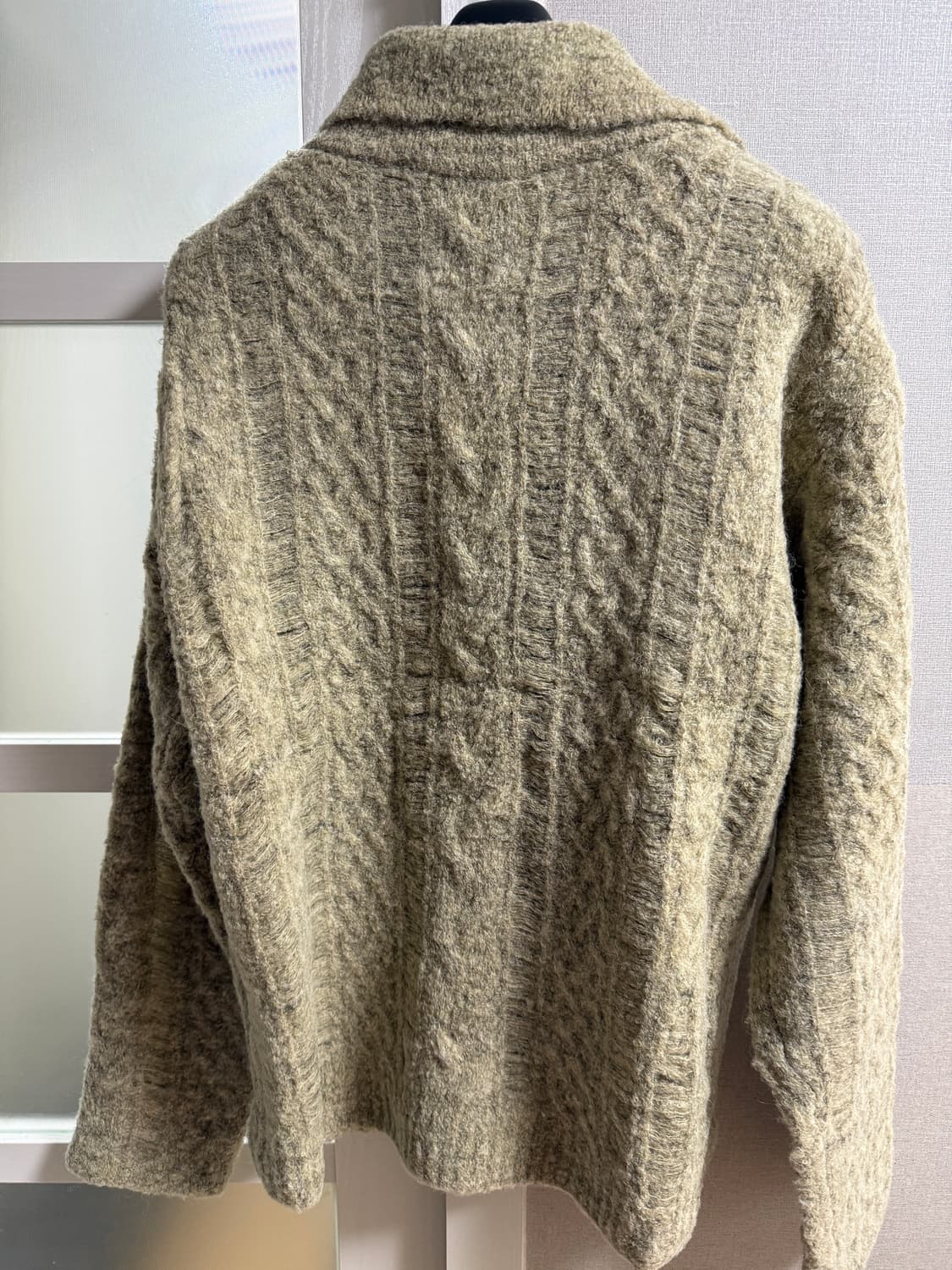 앤더슨벨 케이블 니트 XL 상품이미지2