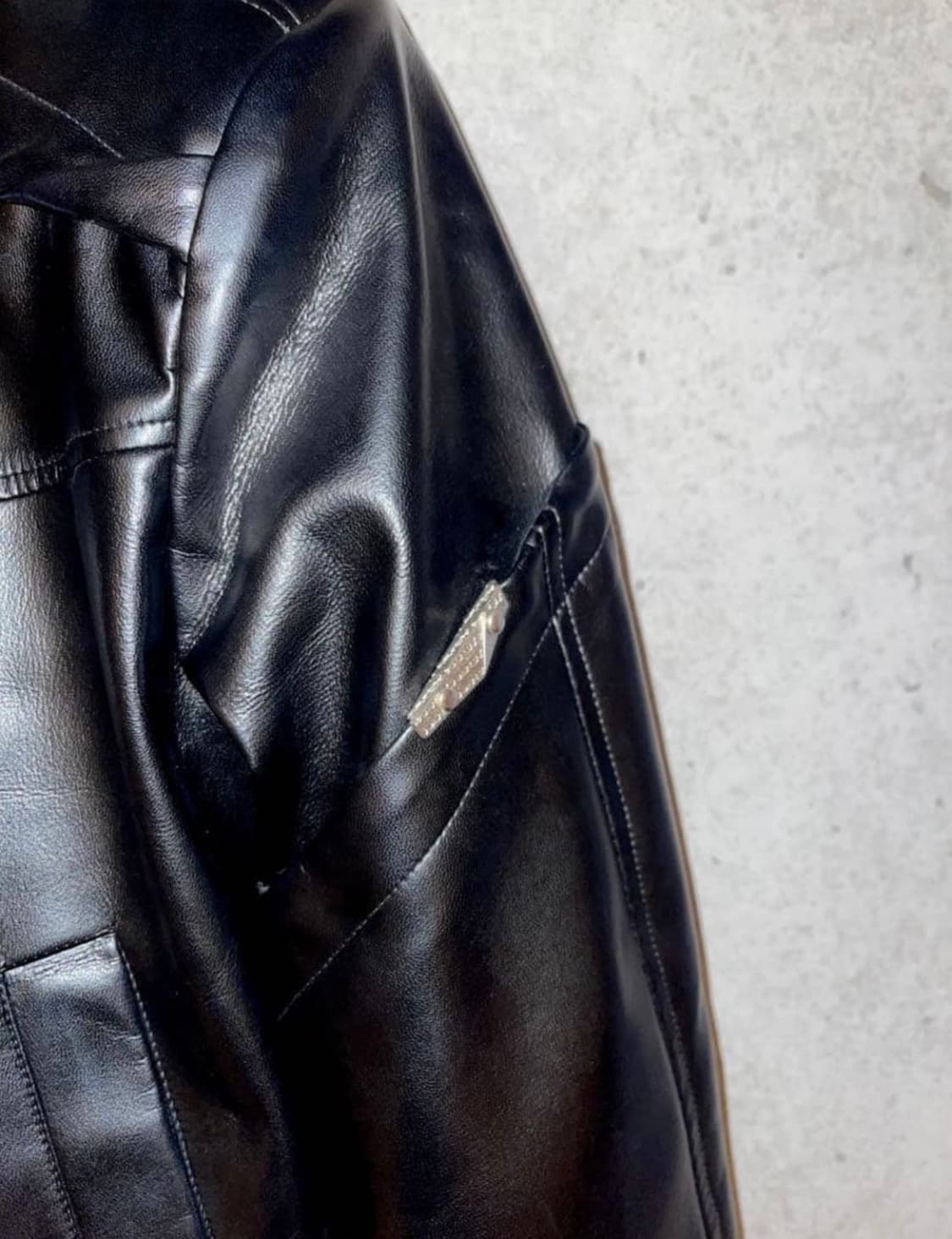 [XL] NUTH 바이커 레더 자켓 상품이미지2