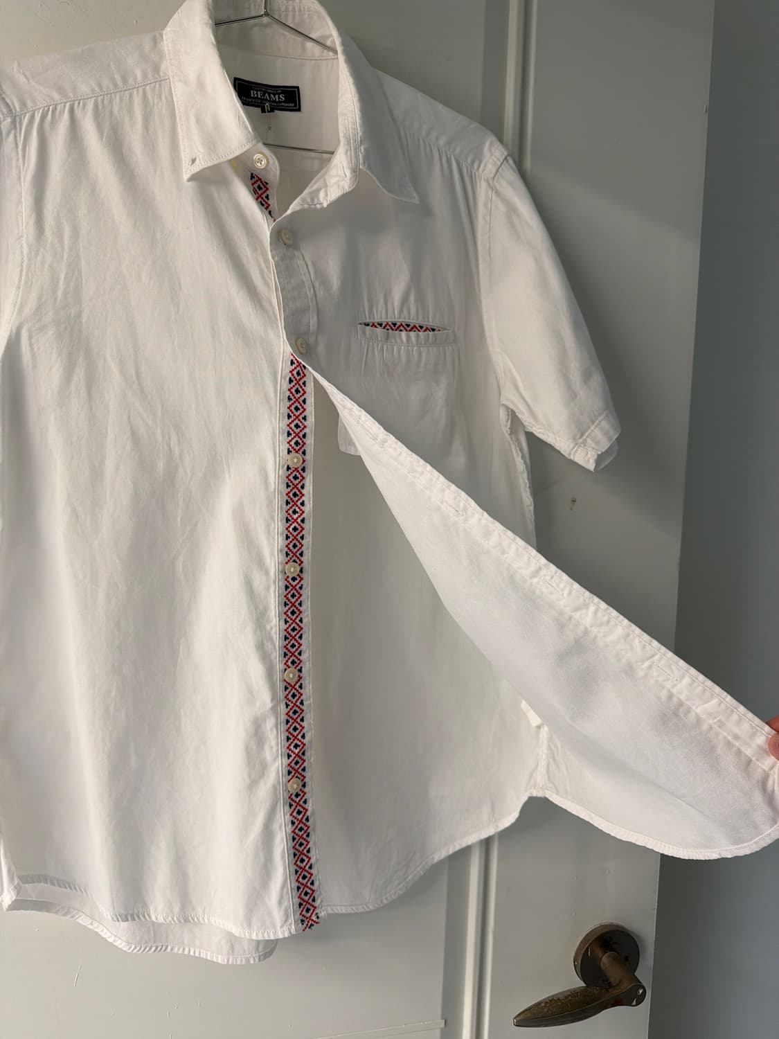 일본빈티지 빔즈 반팔셔츠 상품이미지7