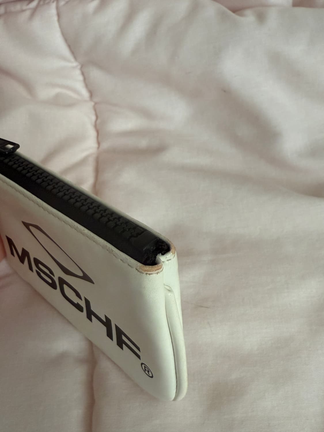 미스치프 롬버스 카드지갑 화이트 상품이미지5