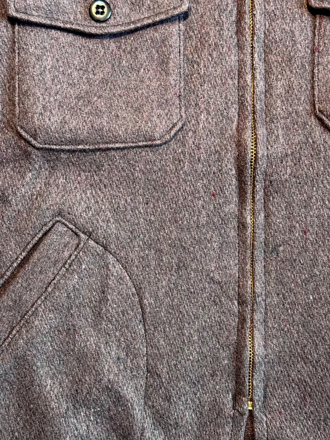 90s Melton 울 스포츠 자켓 워크자켓 상품이미지5