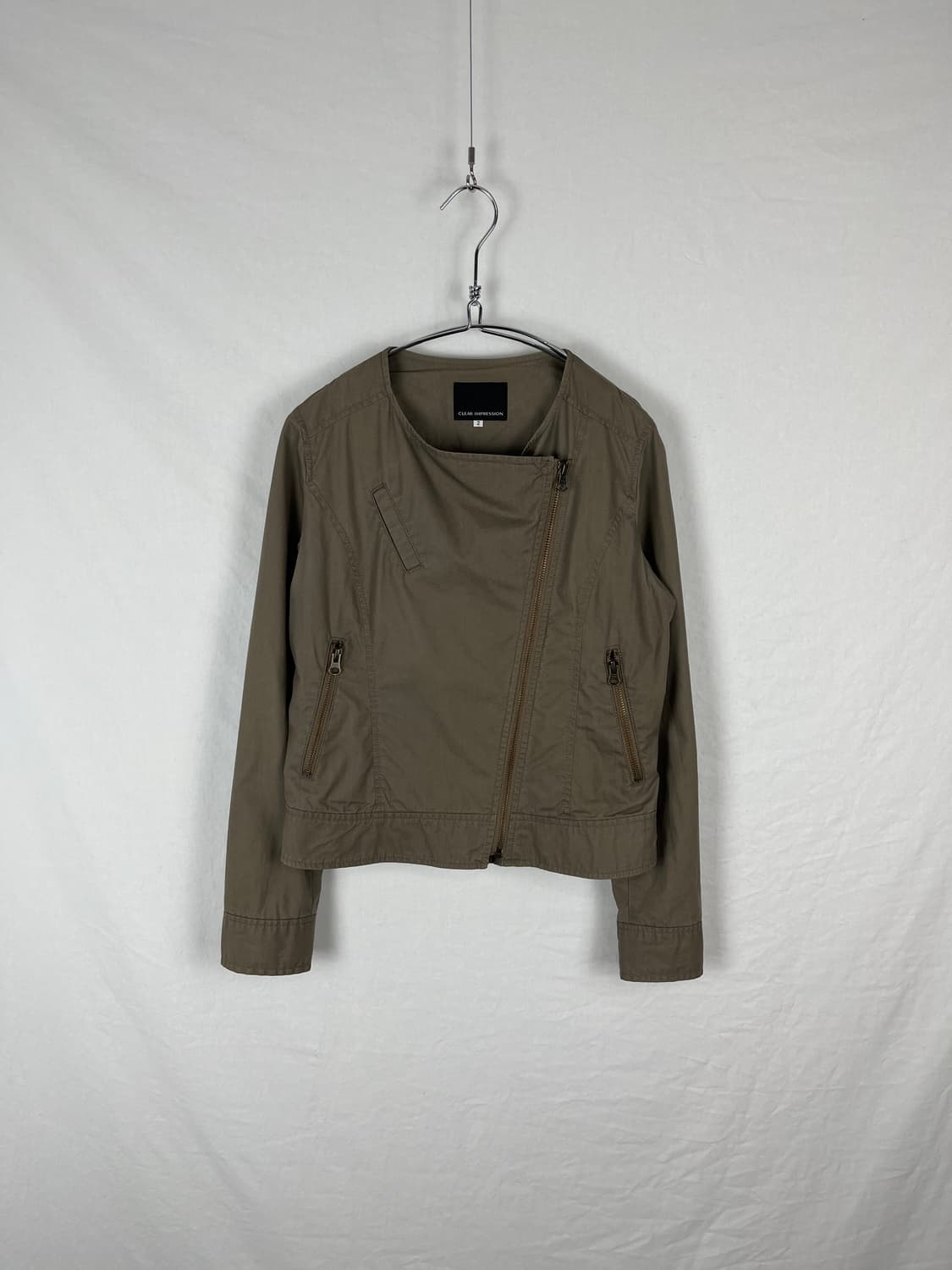 Vintage 코튼 라이더자켓 상품이미지2