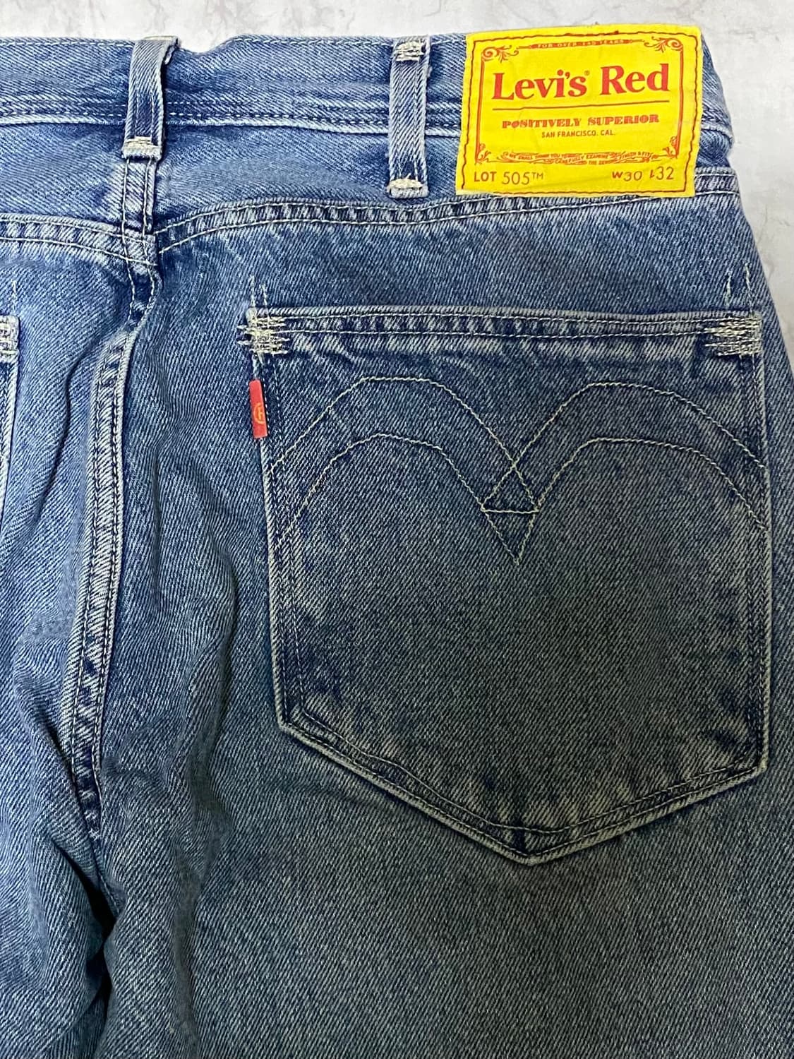 리바이스 레드 505 프리미엄 청바지 30 ~ 31인치 상품이미지5