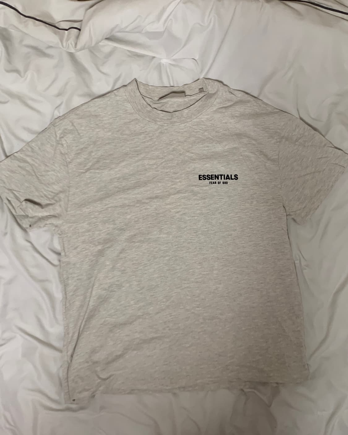 에센셜 더 코어 컬렉션 티셔츠 라이트 오트밀 상품이미지1