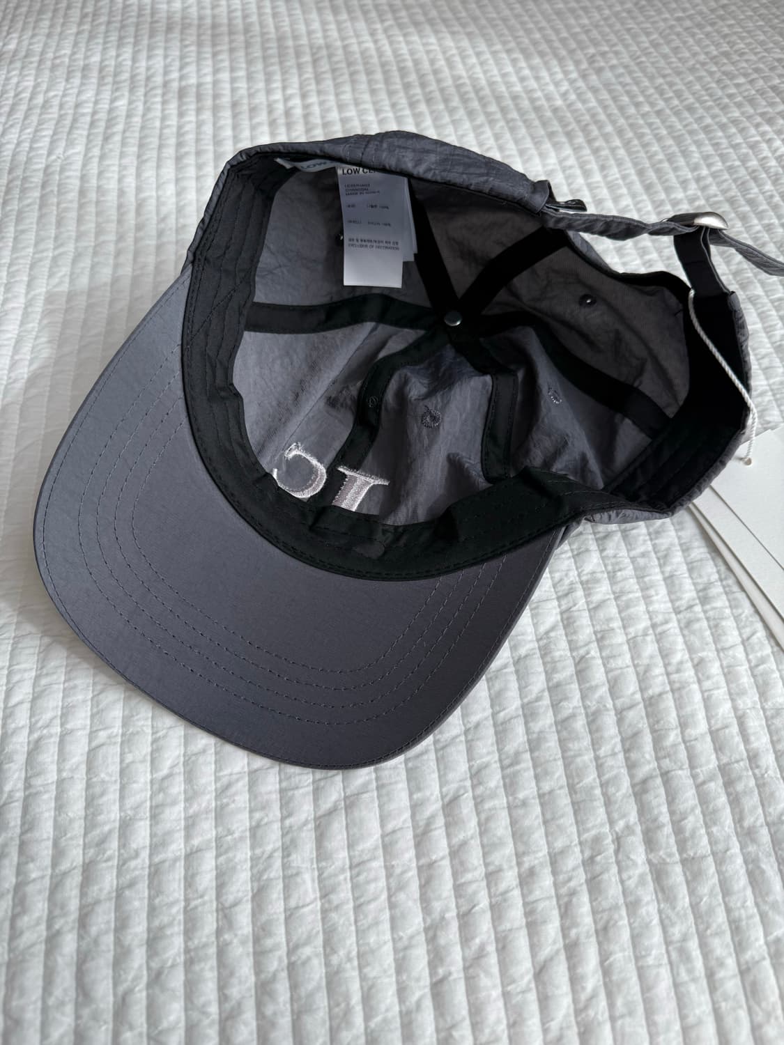【새상품】🧢 로우클래식 Nylon Lc Cap Charcoal 상품이미지6