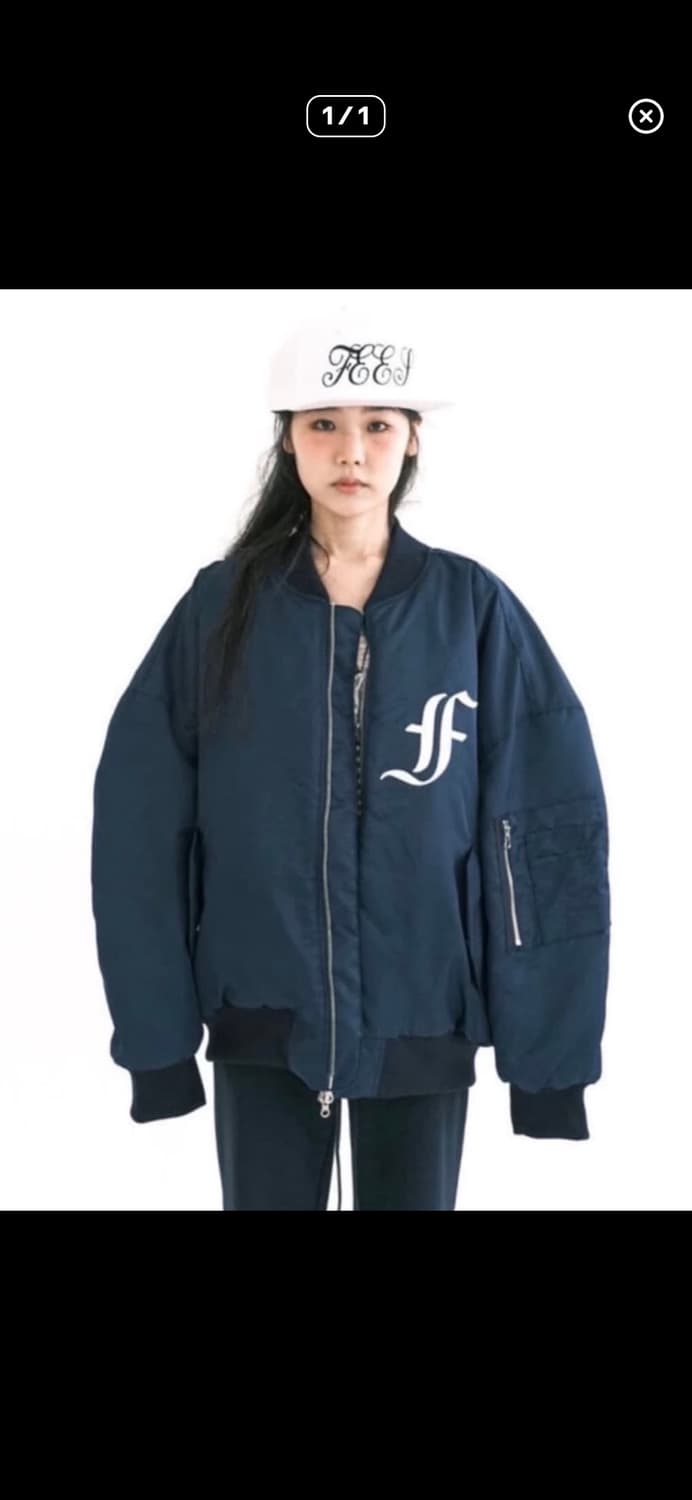 샵페어리 봄버 네이비 상품이미지1