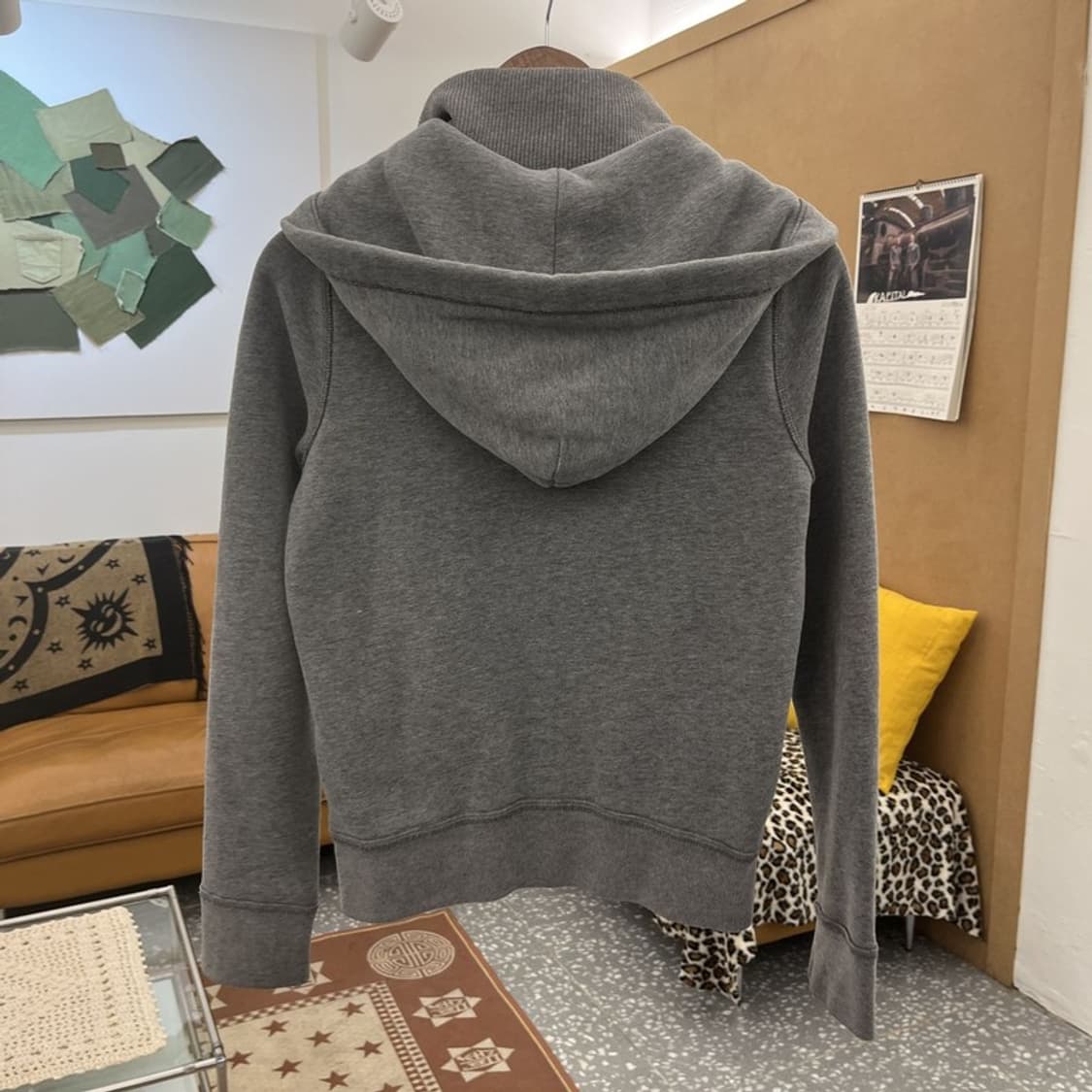 아베크롬비 희귀 Y2K 00's 레트로 대장핏 후드집업 XL C10311 상품이미지4