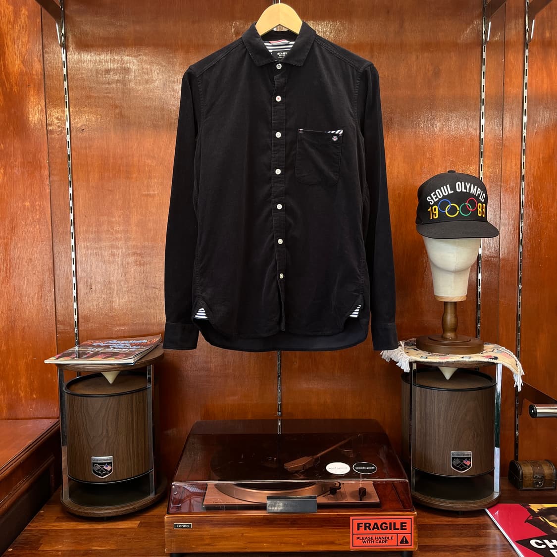 빔즈 하트 코듀로이 셔츠 [ 55-66 ] 상품이미지1