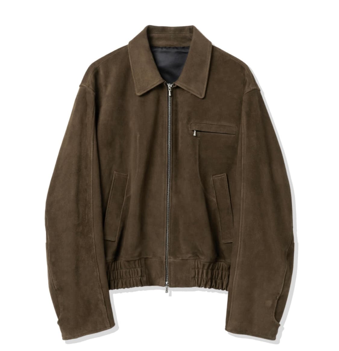Stu 고트 스웨드 자켓 (브라운 L) 상품이미지1