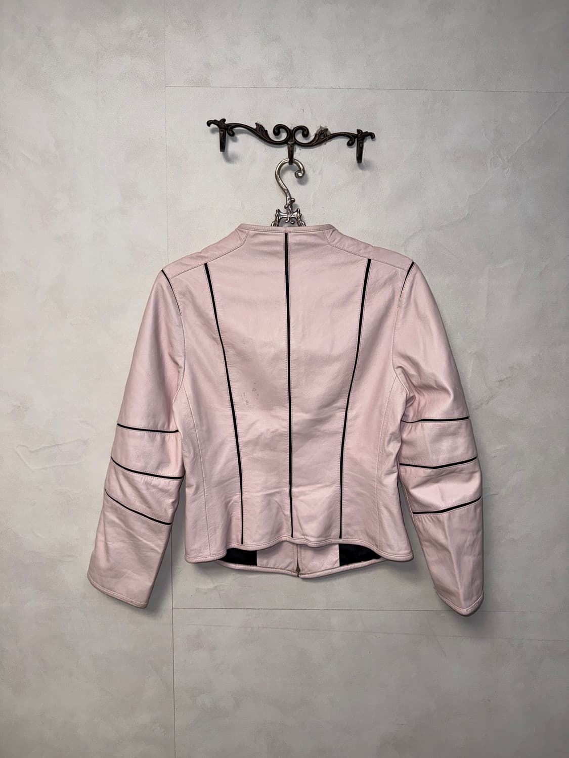 Marc Cain baby pink real leather setup 상품이미지5