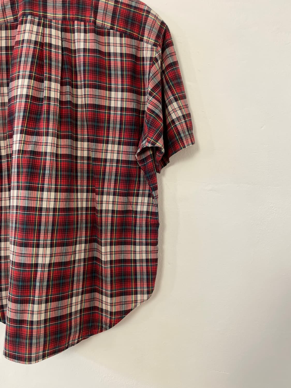 폴로 커스텀핏 체크 반팔 셔츠  상품이미지9