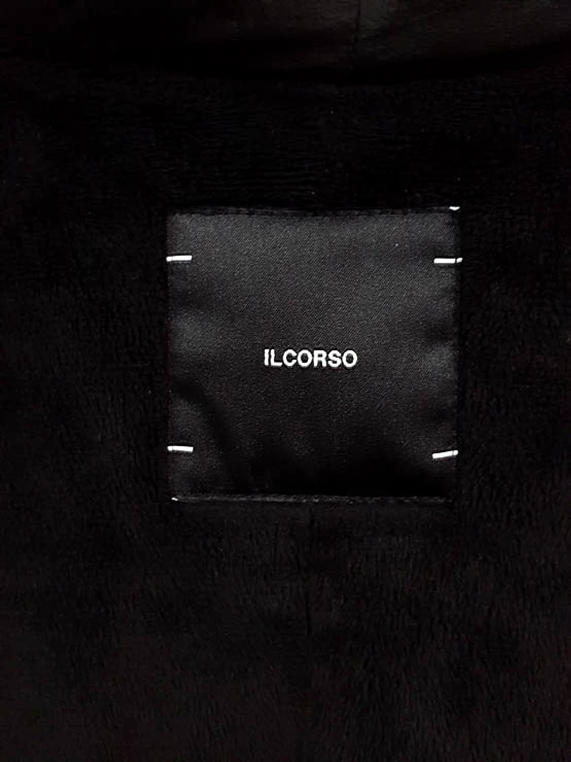 일꼬르소 남성 볼륨 퍼 오버핏 구스다운 패딩 블랙 상품이미지6