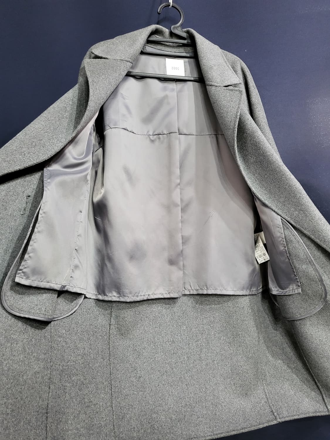 주크 블랜디드 캐시미어 롱코트 상품이미지6