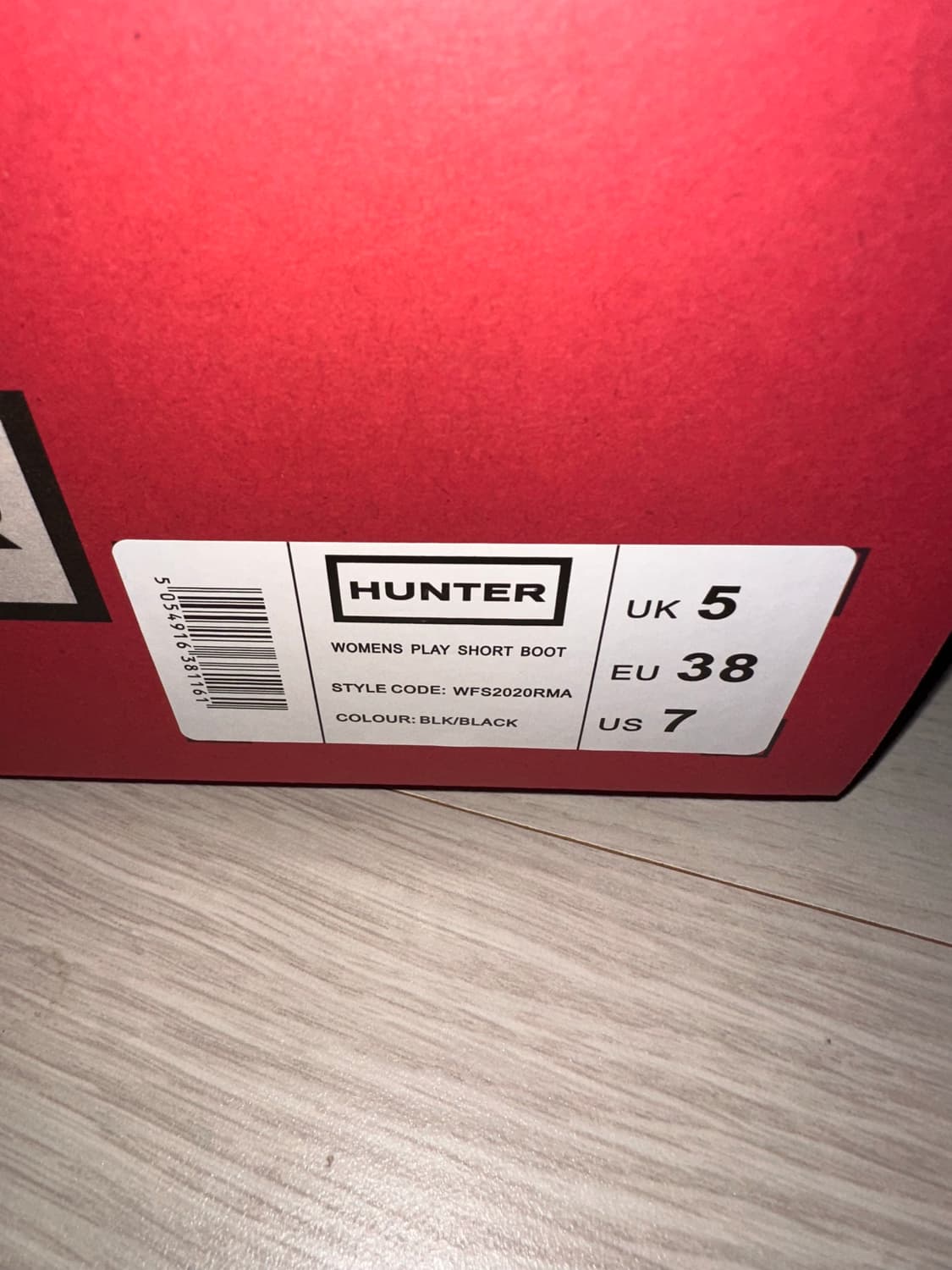 (240) 헌터 쇼트 레인 부츠 블랙 상품이미지6