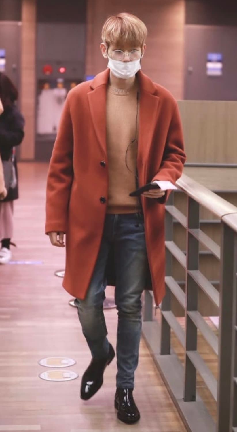 시스템옴므 울 캐시미어 러스트 코트 상품이미지3