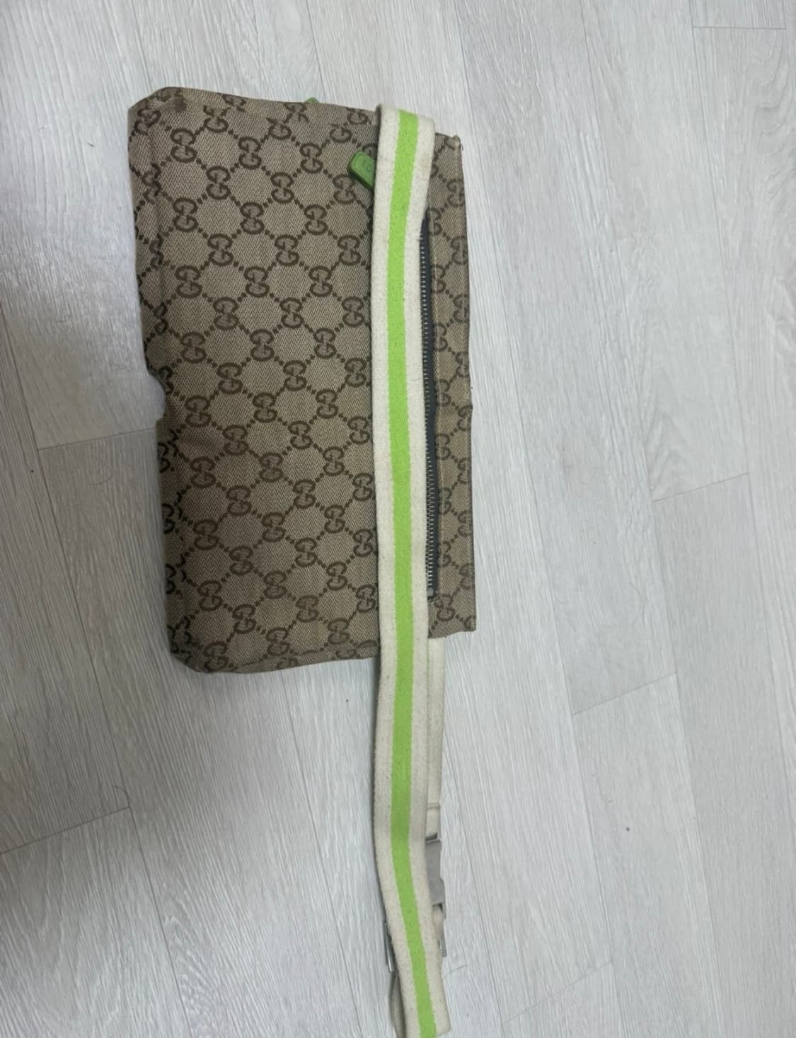 구찌 GG 캔버스 벨트백 힙색 가방 상품이미지5