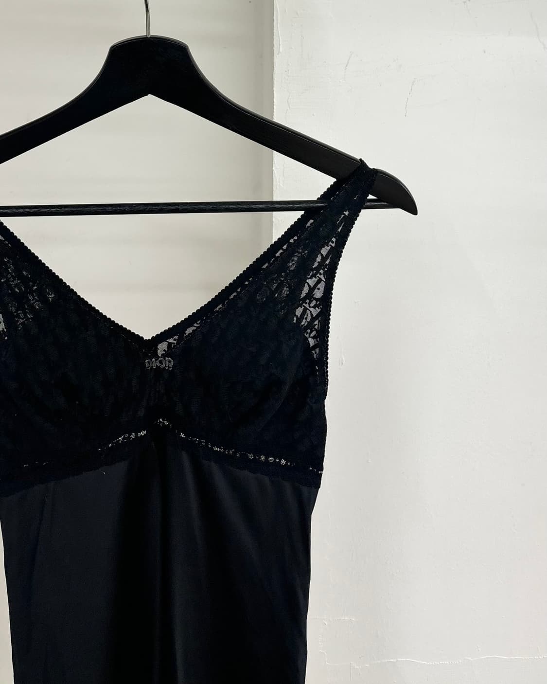 디올 블랙 레이스 슬립 드레스 상품이미지4