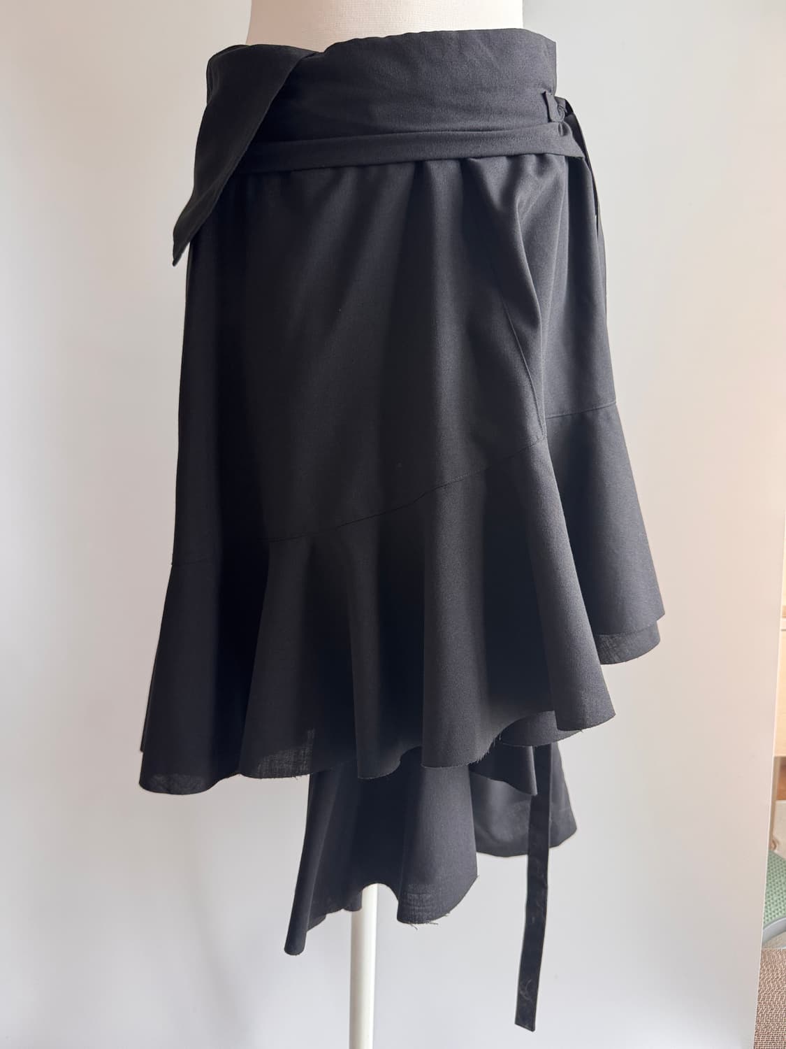 Junya Watanabe 러플 랩스커트  상품이미지1