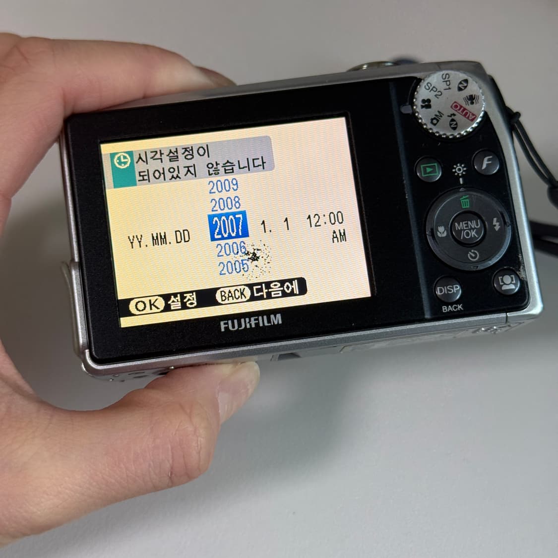 후지필름 파인픽스 F47 빈티지 디카 디지털카메라 실버 상품이미지9