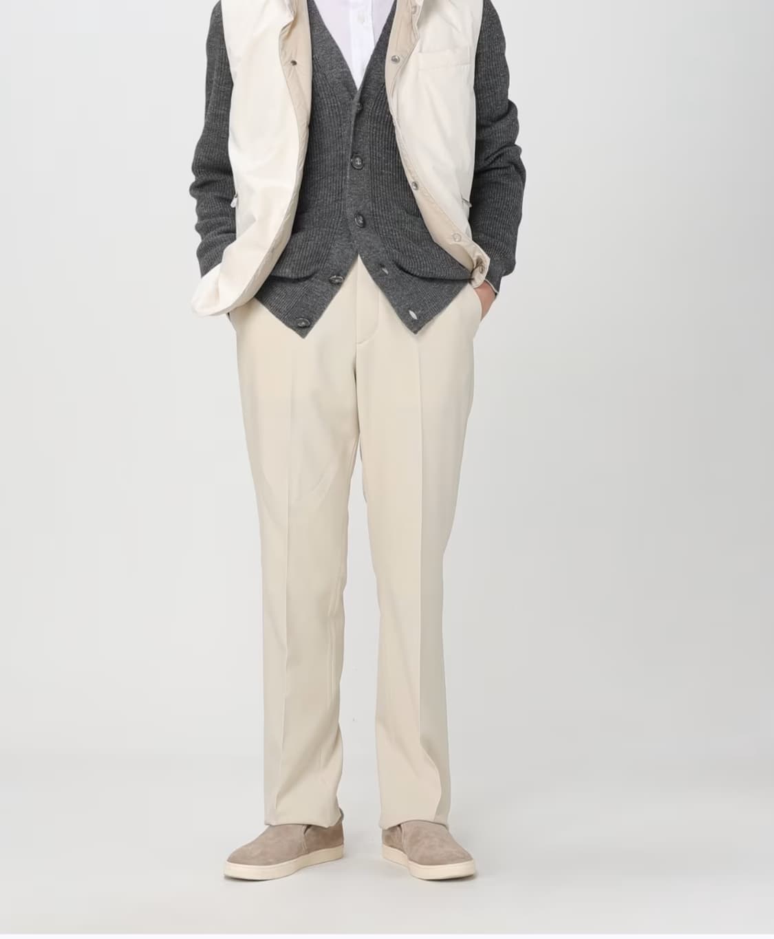 브루넬로 쿠치넬리 25ss 신형 후드 패딩 조끼 54 새상품급 판매합니다 상품이미지5