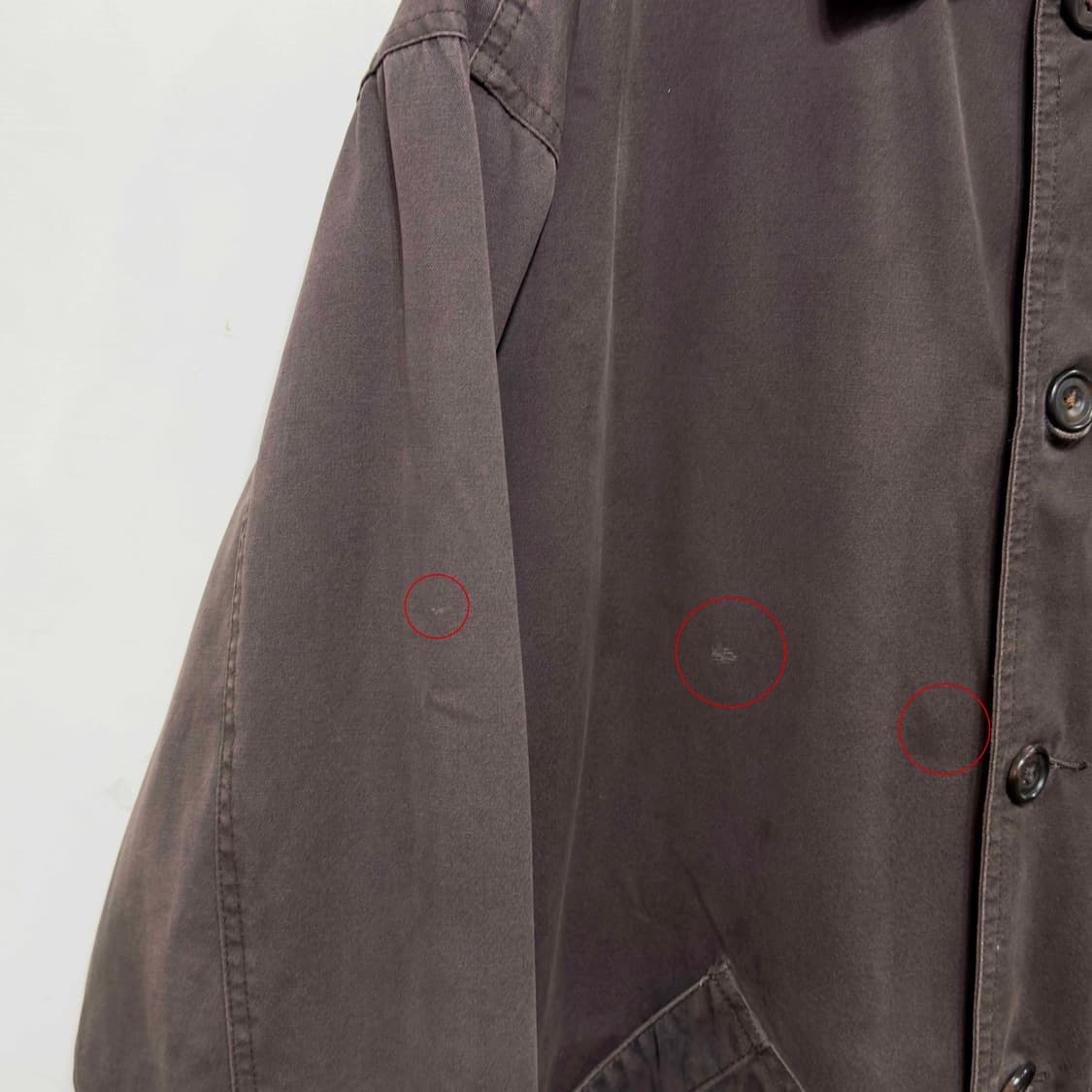 올드갭 레더 카라넥 헌팅 자켓 상품이미지3