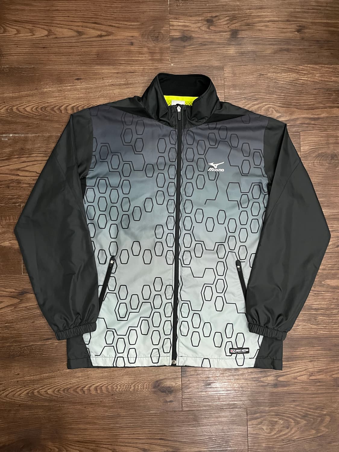 미즈노 MIZUNO 윈드브레이커 바람막이 블랙 상품이미지2