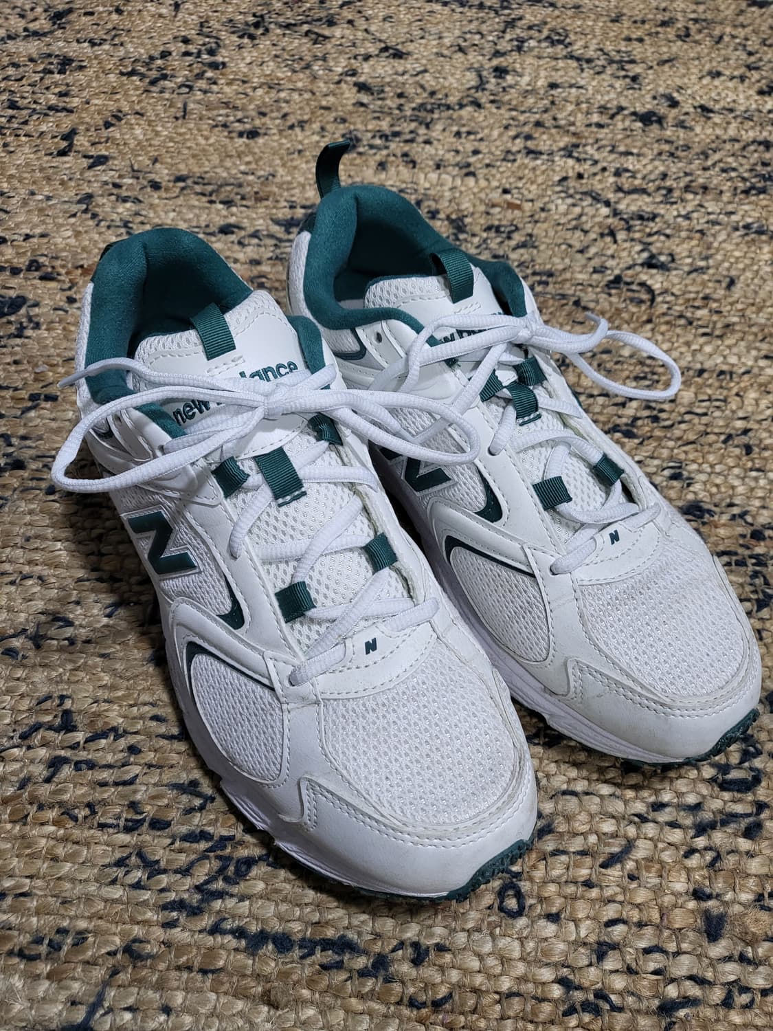 뉴발란스 스니커즈 운동화 ML 408 T 화이트 그린 상품이미지2